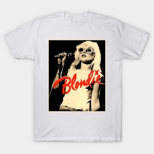 Vintage Blondie Music 80s 90s Style T-Shirt
